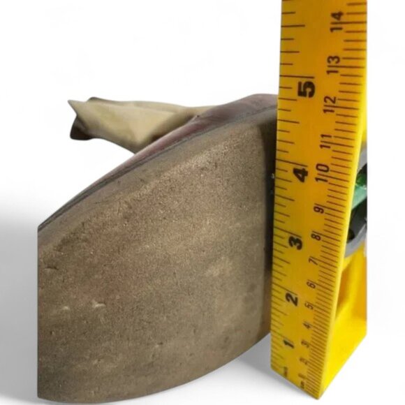 Old West Ivory Brown Long Straps Leather Western Cowboy Work Boots Men's 10 D - Picture 11 of 12